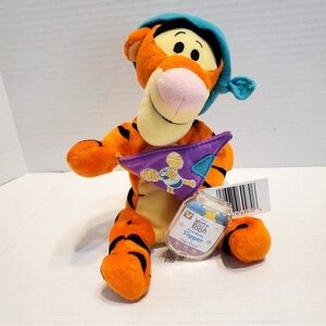 Disney Star Bean Pirate First Mate Tigger  Fisher Price Mattel Soft Plush Toy 7"